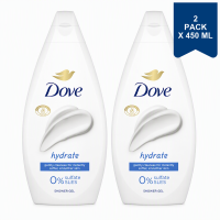Dove Douchegel Hydrate 450 ml (2 Pack)