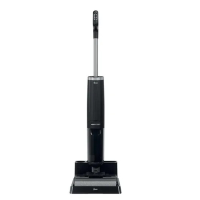 Hoover draadloze nat  en droogstofzuiger, 2 in 1 (alleen zuigen & zuigen + dweilen), turbomodus, 16.000 Pa, dubbele randreiniging, anti haarverstrengeling, autoclean functie (HW300)
