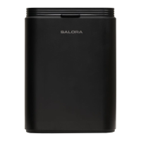 Salora IJsblokjesmachine ICE12B – 12 kg/24u – 2 IJsformaten – Klaar in 6 9 Min – Waterreservoir 1,3 L – Mat Zwart