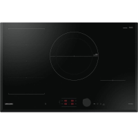 Samsung NZ84C6058KK inductiekookplaat   80 cm breedte   4 kookzones   zwart glaskeramiek   touchbediening