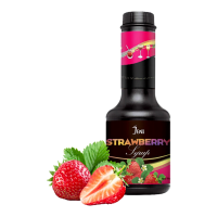 JENI aardbeiensiroop   456 ml/600 g limonade aardbeiensiroop   456 ml/600 g limonade