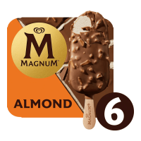 Magnum Mini IJs Almond 6 x 55 ml