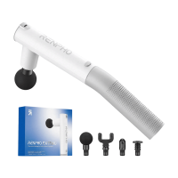 RENPHO R C004 Massage Gun met Verlengd Handvat   Elektrisch Spiermassagepistool Deep Tissue
