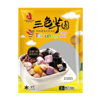 FRESHASIA FOODS Taiwanese smaak driekleurige taroballetjes 200 g