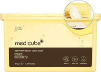 Medicube Deep Vita C 30 stuks dagelijkse Koreaanse maskers met snel loslatend drievoudig vitaminecomplex voor een stralende en gehydrateerde huid, veganistisch gecertificeerd