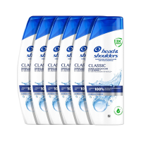 Head & Shoulders Shampoo Classic, Anti roos, Voordeelverpakking 6 x 250 ml