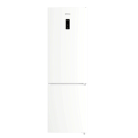 Sonlu CD‑400RW 355L Combi koel‑vrieskast Koelvolume 252 L, vriesvolume 103 L, breedte 60 cm, compact ontwerp, invertercompressor, omkeerbare deur, elektronische temperatuurregeling 【Energieklasse E】