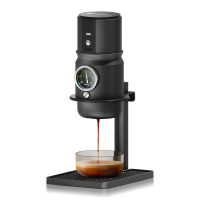 STARSEEKER Super58 Draagbare Espressomachine, Klein voor Huisgebruik, Elektrisch, Geschikt voor Kantoor en Outdoor Kamperen Zwart