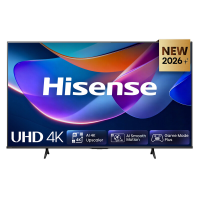 Hisense 65A6S   TV 4K UHD 65 inch (164 cm), Smart TV HomeOS U9.5, Dolby Vision HDR, Game Mode Plus (VRR 60Hz), DTS Virtual: X, Alexa geïntegreerd, zwart [Energieklasse D]