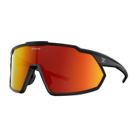 Revoray Fietsbril – Hoogwaardige TAC Gepolariseerde Lenzen, 33 g Ultralicht TR90 Montuur, UV400 Bescherming, Water  en Olieafstotende Coating, Professionele Sportzonnebril voor Fietsen, Y1 orange