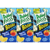 DubbelFrisss Boost Appel Perzik Sap   1.2 L