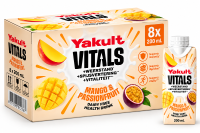 Yakult Vitals Mango Passievrucht Smaak 200 ml × 8