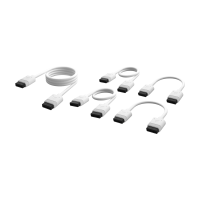 Corsair CL 9011126 WW interne voedingskabel 5 stuks