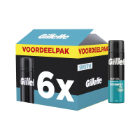Gillette Scheergel Gevoelige Huid 6 x 200 ml, (6 pack)