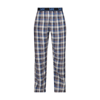 LEE PANT Yukon broek   antraciet/blauw geruit   maat S