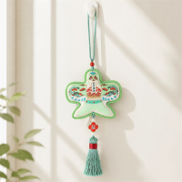 Huacan Verzenden van liefdesziekte papieren vlieger heupas heuptas hangdecoratie Hanfu oude stijl bel auto hangaccessoires