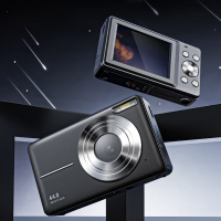Songdian Zakcamera 4K 44 MP voor Fotografie en Video 16X Zoom   Zwart