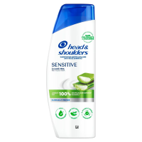 HEAD&SHOULDERS Sensitive Hoofdhuid Anti roos Shampoo 250 ml Met Aloë Vera. Effectief tegen 3 hoofdhuidproblemen: roos, jeuk gerelateerd aan roos en overtollig talg