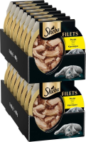 Sheba Filets Kipfilet Stukjes in Saus Kattenvoer 16 x 60 g