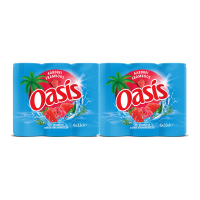 Oasis Aardbei Framboos   6 x 330 ml x2