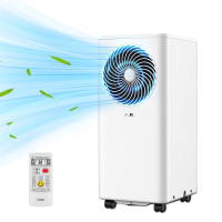 【Zomeruitverkoop】AUX 3 in 1 mobiele airconditioner 7000 BTU, Energieklasse A, Wi Fi & afstandsbediening, 4 standen, Zelfverdamping, R290, Inclusief raamkit