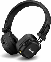 Marshall Major IV   Draadloze On ear Koptelefoon   Zwart