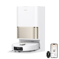 Dreame L50s Pro Ultra robotstofzuiger   30.000 Pa zuigkracht   EasyLeap systeem   zelfreiniging met heet water van 100°C   compatibel met Matter   wit
