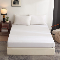 Meeallhome 100% katoen hoeslaken 90*200+30 cm wit