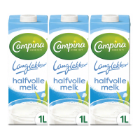 Campina UHT Halfvolle Melk   1 L x3