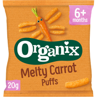 Organix Maïs knabbels met wortel 6m+ 20g
