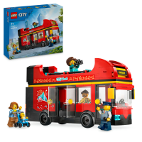 LEGO City 60407 Toeristische rode dubbeldekker