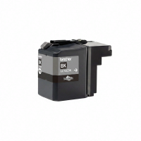 Brother LC12EBK inktcartridge, zwart, 1 stuk, origineel