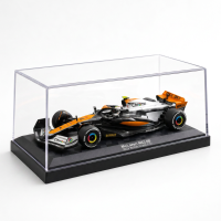 CCA 1:43 McLaren F1 #4 Driver Edition Diecast Modelauto, Metalen Verzamelobject met Acrylhoes, Verfijnde Details voor Cadeaugeven