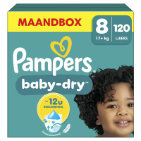 Pampers Baby Dry Luiers Maat 8 – Maandbox 120 Luiers