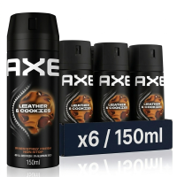 AXE Deospray   Collision Leather & Cookies 150 ml (6 Pack)