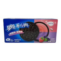 Oreo Assorti met twee vruchtensmaken (framboos + bosbes) 194 g