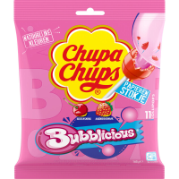 Chupa Chups Bubblicious Lollies   165 g