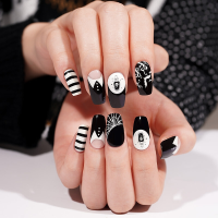 Meowmagic Kerst Gel Nagelstickers Zelfklevende Nageldecoratie TH 1581 1 vel