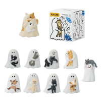 52TOYS Ghody Behold My Cat Serie Blind Box Glow In The Dark Mini Verzamelfiguur Schattig Bureauornament Verjaardagscadeau Voor Kattenliefhebbers Eén Willekeurige Figuur Per Bestelling