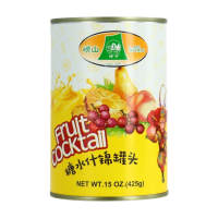 Laoshan [koel] gemengd fruit op siroop in blik 425 g