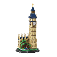 WANGE Elizabeth Tower, Londen, VK 783 Stuks Bouwstenenset voor Hobbybouwers