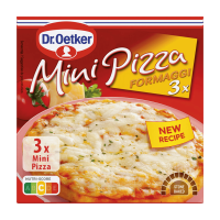 Dr. Oetker Mini Pizza Formaggi   3 stuks