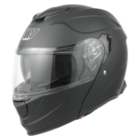 [€20 Korting met coupon] MY modulaire motorhelm met dubbel viziersysteem, ECE 22.06 Gecertificeerd, motorhelm voor woon werkverkeer en touring (935 serie) – Mat zwart – Maat: XL