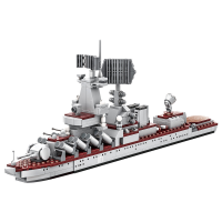 WANGE Varyag kruiser bouwstenenset 396 stuks voor hobbybouwers