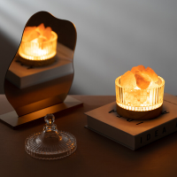Zooly aroma diffuser van Himalaya zoutsteen met nachtlampje, 10 x 12 cm, 1 stuk