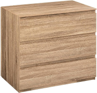 5Five Dolo 3 Lades Ladeblok   Spaanplaat, 73 x 48 x 78 cm