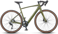Prophete GRAVELER 1.0 Elektrische Gravelbike 28 Inch   Frame 53 cm   Groen   Incl. 3 In 1 Accessoiresset