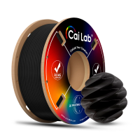 CAILAB 3D printer Filament PLA+ Bio   Zwart