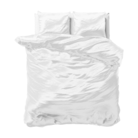 Sleeptime Dekbedovertrek Satijn Beauty Skin Care   140 x 200/220 + 1 Kussensloop 60 x 70   Wit