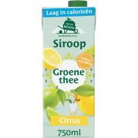 Van de Boom groene thee citrussiroop   750 ml